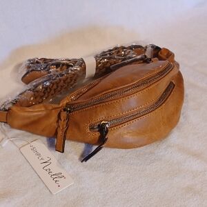 Simply Noelle Tan Belt Bag, Fanny Pack